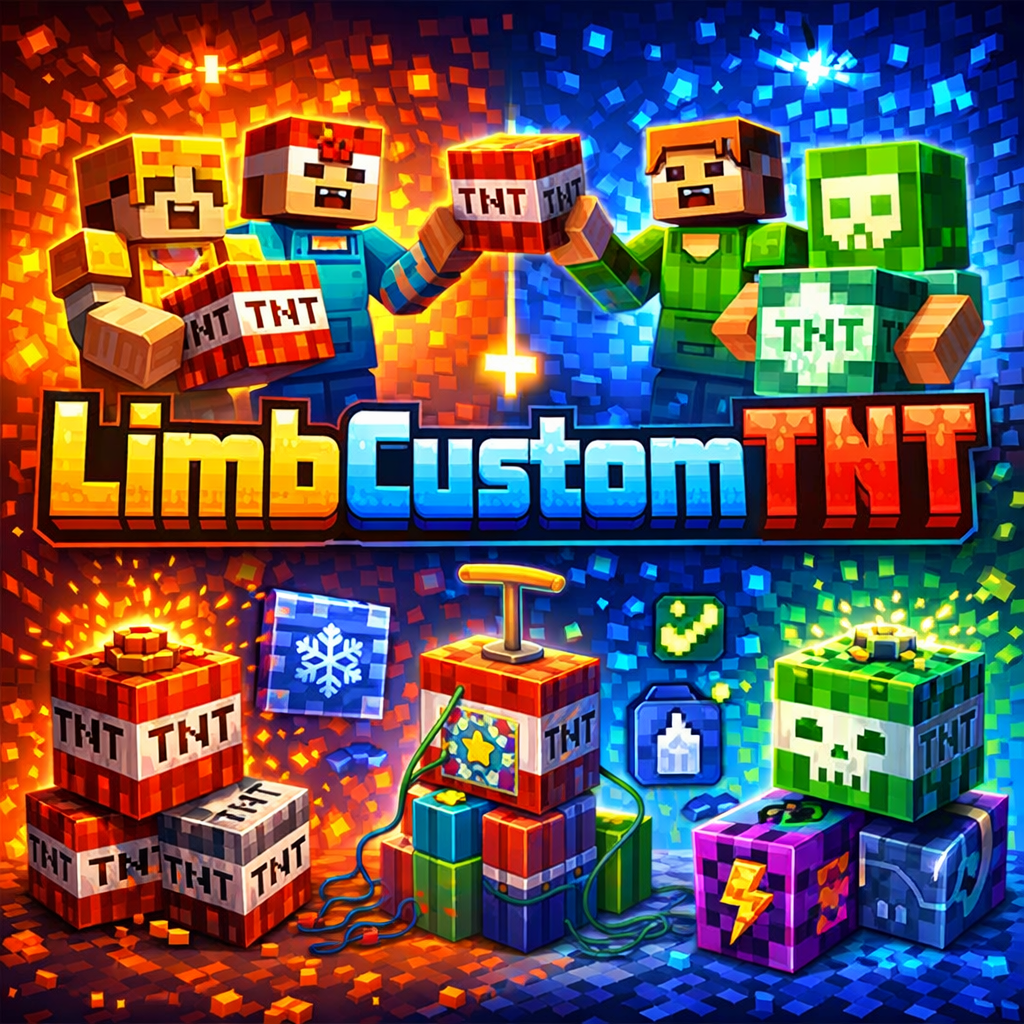 LimbCastomTnt - плагин кастомных динамитов для 1.21.1+