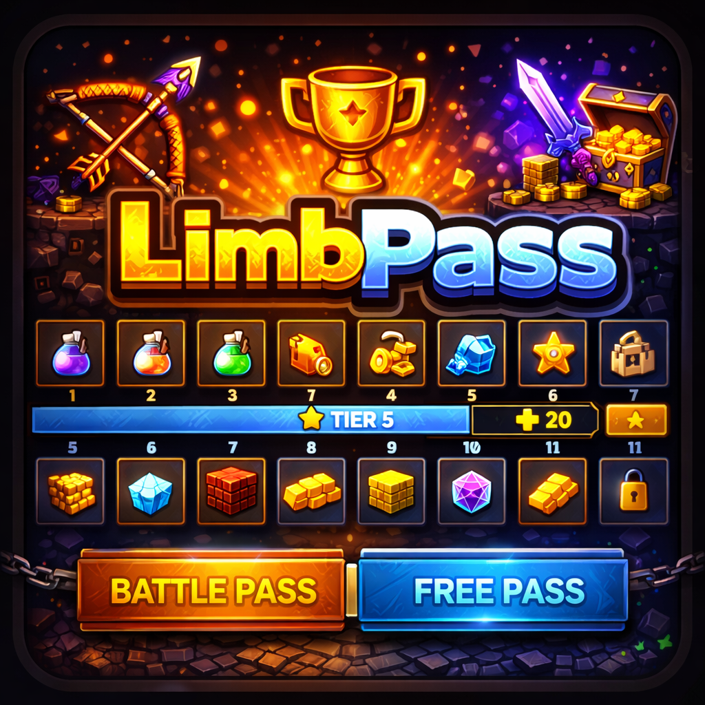 LimbPass - плагин с уровнем наград для 1.21.1+