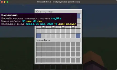 mcStaffWork - Контроль работы персонала