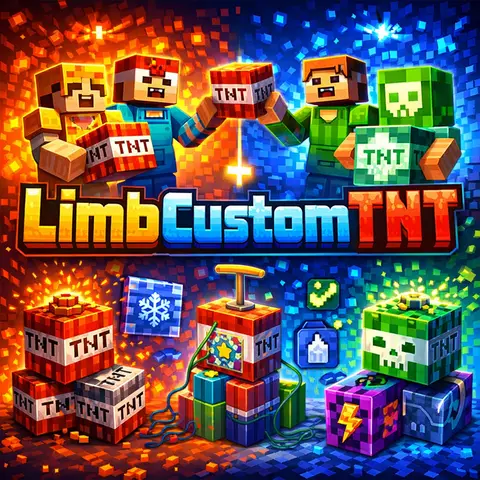 LimbCastomTnt - плагин кастомных динамитов для 1.21.1+